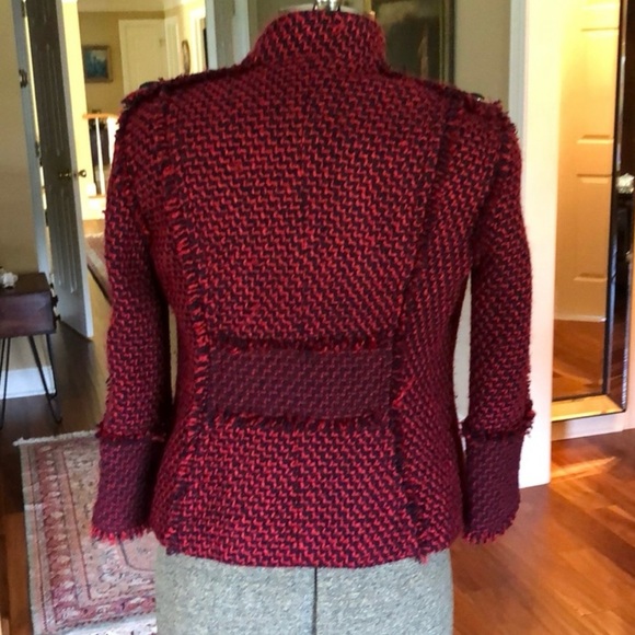 Gorgeous ! Tory Burch red jacket - Picture 2 of 13